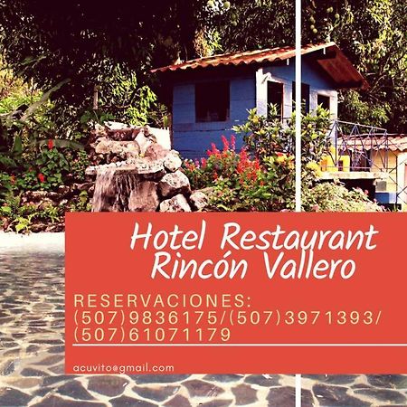 Rincon Vallero Hotel Cocle Exterior foto